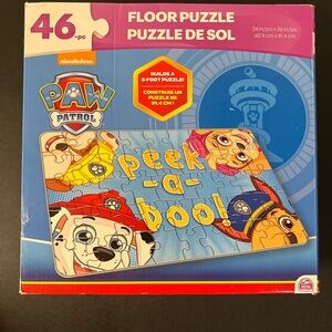 Nickelodeon Paw Patrol - Floor Puzzle 46pcs - 24”x36” - Peek A Boo - New